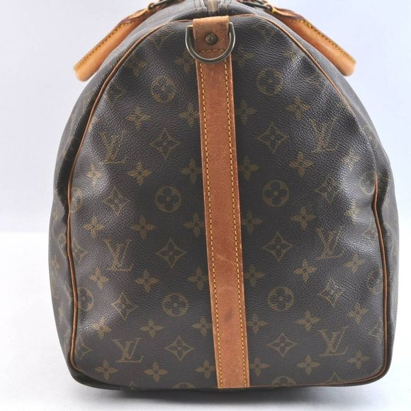 Auth Louis Vuitton Keepall 55 Bandouliere travel unisex monogram - Picture 2 of 12